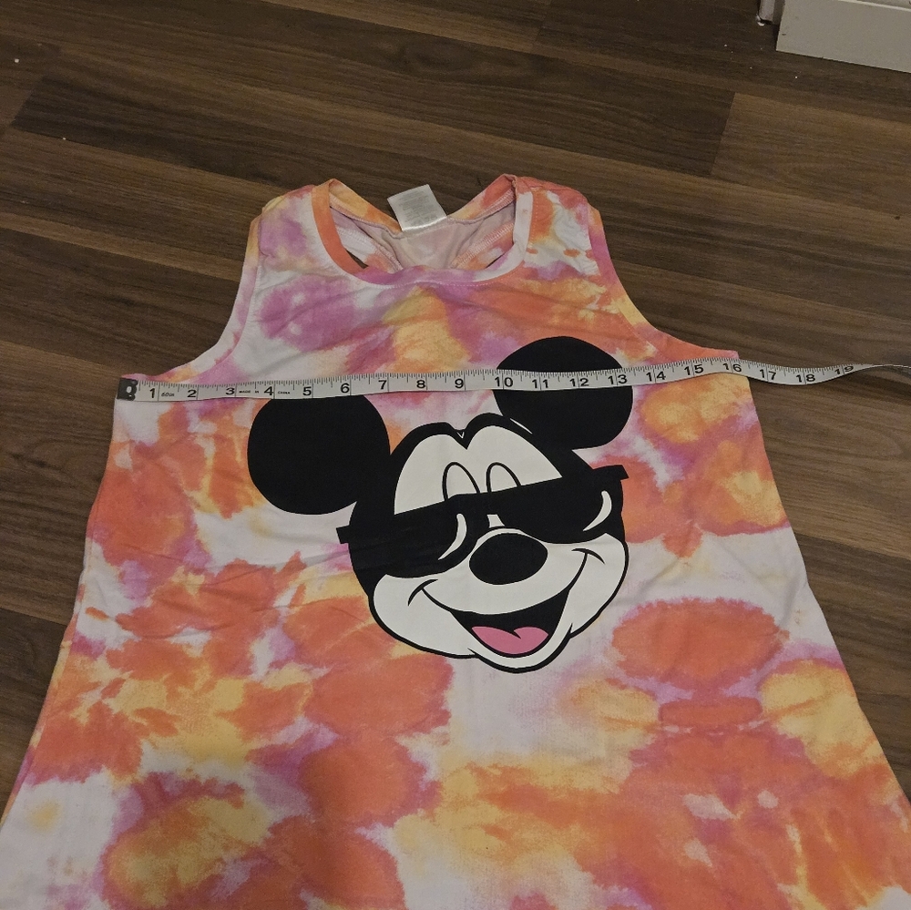 Ladies Disney Tie-Dye Racerback - Picture 3 of 3